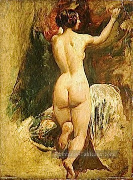 Nu Femme de Derrière le corps féminin William Etty Peinture à l'huile